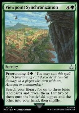Viewpoint Synchronization - Universes Beyond: Assassin's Creed (Uncommon) [ACR-43] Imagen principal del producto