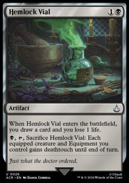 Hemlock Vial - Universes Beyond: Assassin's Creed (Uncommon) [ACR-26] Main image