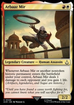 Arbaaz Mir - Universes Beyond: Assassin's Creed (Uncommon) [ACR-46] Imagen principal del producto