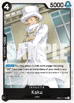 Kaku (OP07-080) - 500 Years into the Future (Rare) [OP07-080] Imagen principal del producto