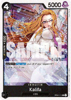 Kalifa (OP07-081) - 500 Years into the Future (Common) [OP07-081] Imagen principal del producto