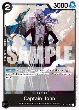 Captain John (OP07-082) - 500 Years into the Future (Uncommon) [OP07-082] Immagine principale del prodotto
