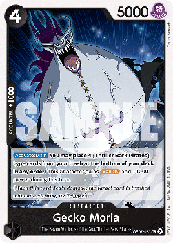 Gecko Moria (OP07-083) - 500 Years into the Future (Uncommon) [OP07-083] Hover Image