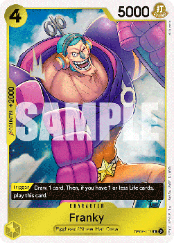 Franky (OP07-107) (V.1) - 500 Years into the Future (Rare) [OP07-107] Imagen principal del producto