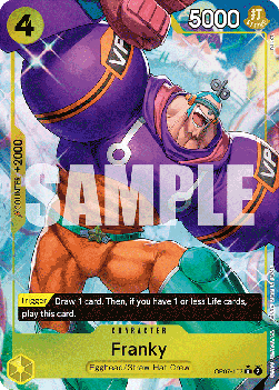 Franky (OP07-107) (V.2) - 500 Years into the Future (Alternate Art) [OP07-107] Imagen principal del producto