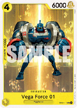 Vega Force 01 (OP07-108) - 500 Years into the Future (Common) [OP07-108] Immagine principale del prodotto