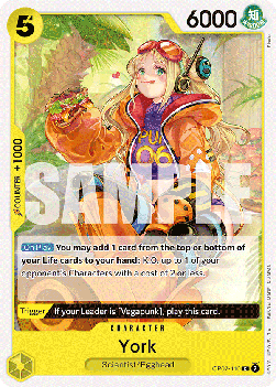 York (OP07-110) - 500 Years into the Future (Common) [OP07-110] Immagine principale del prodotto