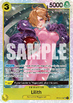 Lilith (OP07-111) (V.1) - 500 Years into the Future (Super Rare) [OP07-111] Imagen principal del producto