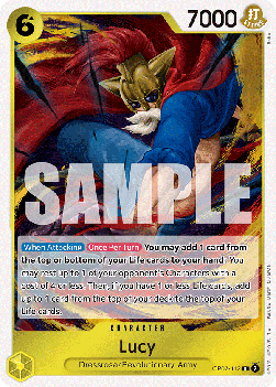 Lucy (OP07-112) - 500 Years into the Future (Rare) [OP07-112] Imagen principal del producto