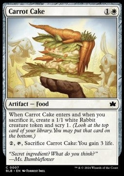 Carrot Cake - Bloomburrow (Common) [BLB-7] Imagen principal del producto