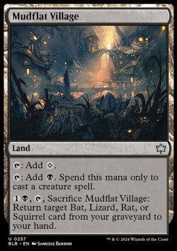 Mudflat Village - Bloomburrow (Uncommon) [BLB-257] Imagen principal del producto