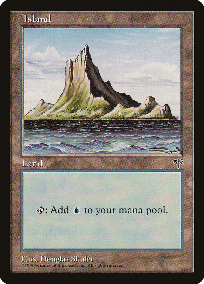 Magic-kaart Island MIR-336 uit Mirage (Land) Image principale du produit