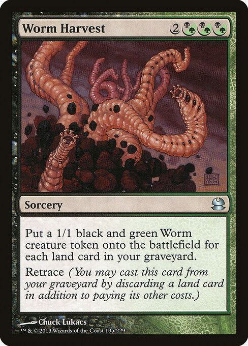 Worm Harvest – Modern Masters (MMA-195) Magic: The Gathering card | LC-REM-20260804-15150871544140-776b5512-2520-4fd5-87a3-f8a5c56769ad Hauptbild