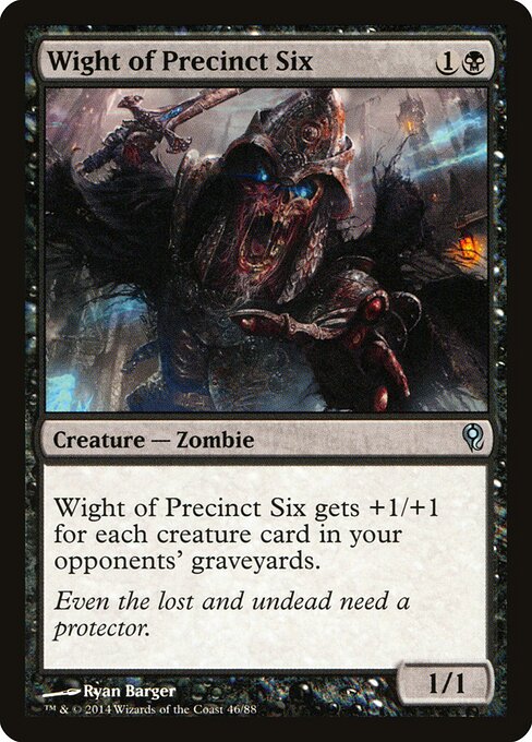 Wight of Precinct Six – Duel Decks: Jace vs. Vraska (DDM-46) Magic: The Gathering card | LC-REM-20260804-15535542698316-776e36b2-d035-41a0-b218-6f2cb96f92af Hoofdafbeelding