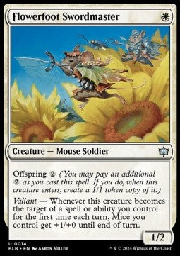 Flowerfoot Swordmaster - Bloomburrow (Uncommon) [BLB-14] Imagen principal del producto