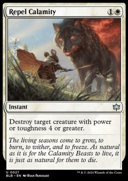 Repel Calamity - Bloomburrow (Uncommon) [BLB-27] Imagen principal del producto