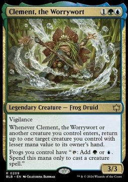 Clement, the Worrywort - Bloomburrow (Rare) [BLB-209] Main image