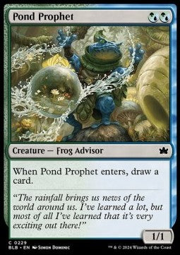 Pond Prophet - Bloomburrow (Common) [BLB-229] Imagen principal del producto