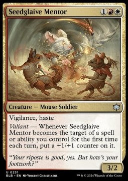 Seedglaive Mentor - Bloomburrow (Uncommon) [BLB-231] Main image