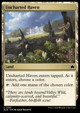Uncharted Haven - Bloomburrow (Common) [BLB-261] Main image