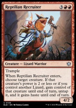 Reptilian Recruiter - Bloomburrow (Uncommon) [BLB-149] Imagen principal del producto