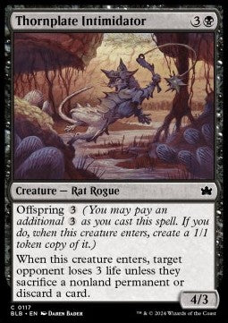 Thornplate Intimidator - Bloomburrow (Common) [BLB-117] Main image