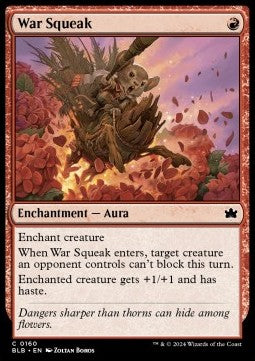 War Squeak - Bloomburrow (Common) [BLB-160] Imagen principal del producto