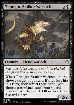 Thought-Stalker Warlock - Bloomburrow (Uncommon) [BLB-118] Hover Image