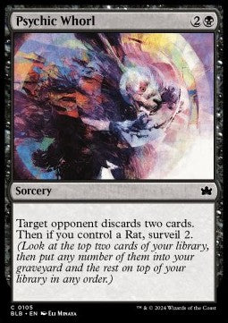 Psychic Whorl - Bloomburrow (Common) [BLB-105] Main image