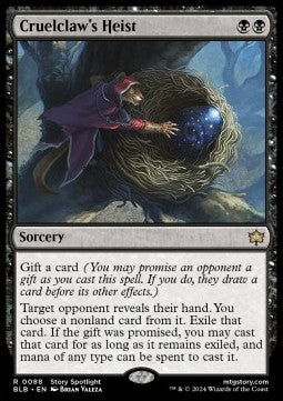 Cruelclaw's Heist - Bloomburrow (Rare) [BLB-88] Main image