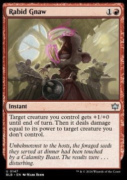 Rabid Gnaw - Bloomburrow (Uncommon) [BLB-147] Main image