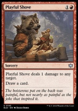 Playful Shove - Bloomburrow (Uncommon) [BLB-145] Imagen principal del producto