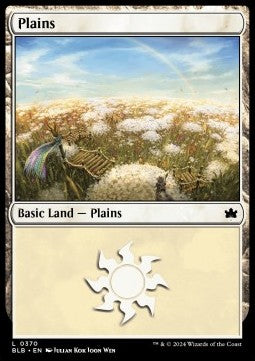 Plains (V.2) - Bloomburrow: Extras (Land) [XBLB-370] Immagine principale del prodotto