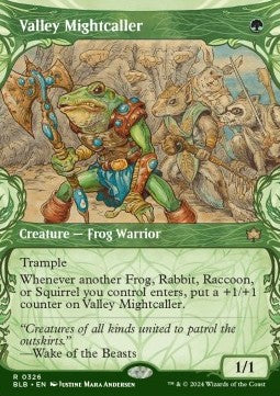 Valley Mightcaller - Bloomburrow: Extras (Rare) [XBLB-326] Immagine principale del prodotto