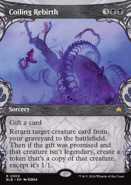 Coiling Rebirth - Bloomburrow: Extras (Rare) [XBLB-309] Immagine principale del prodotto