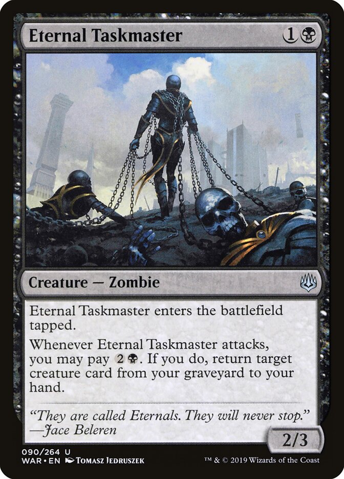 Eternal Taskmaster - War of the Spark (Uncommon) [WAR-90]
