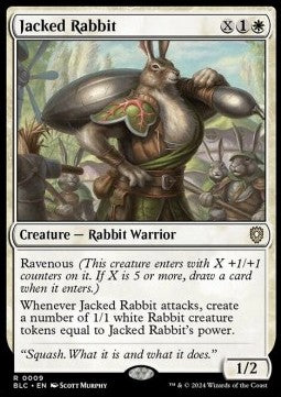 Jacked Rabbit - Commander: Bloomburrow (Rare) [BLC-9] Hauptbild
