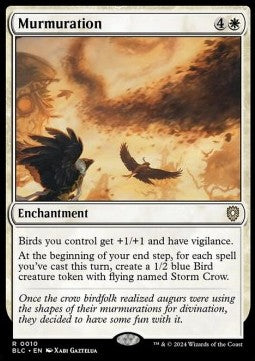 Murmuration - Commander: Bloomburrow (Rare) [BLC-10] Imagen principal del producto