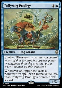 Pollywog Prodigy - Commander: Bloomburrow (Rare) [BLC-15] Imagen principal del producto
