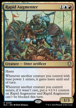 Rapid Augmenter - Commander: Bloomburrow (Rare) [BLC-38] Imagen principal del producto
