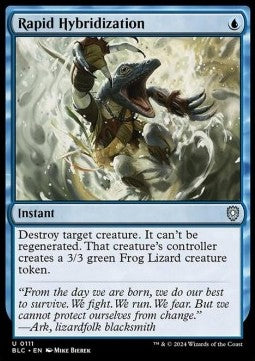 Rapid Hybridization - Commander: Bloomburrow (Uncommon) [BLC-111]