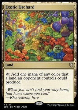 Exotic Orchard - Commander: Bloomburrow (Rare) [BLC-131] Immagine principale del prodotto