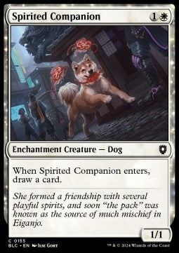 Spirited Companion - Commander: Bloomburrow (Common) [BLC-155] Imagen principal del producto