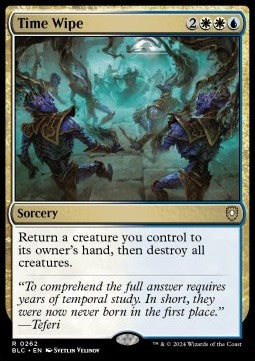 Time Wipe - Commander: Bloomburrow (Rare) [BLC-262] Immagine principale del prodotto