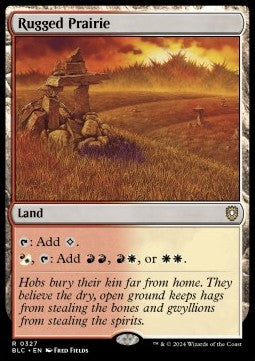 Rugged Prairie - Commander: Bloomburrow (Rare) [BLC-327] Imagen principal del producto