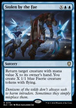 Stolen by the Fae - Commander: Bloomburrow (Rare) [BLC-176] Immagine principale del prodotto