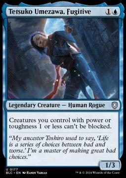 Tetsuko Umezawa, Fugitive - Commander: Bloomburrow (Uncommon) [BLC-177] Imagen principal del producto