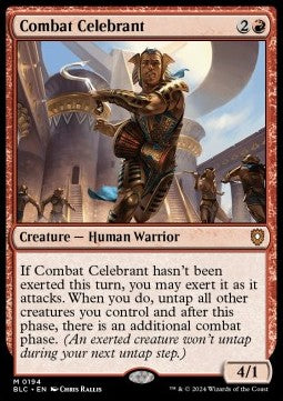Combat Celebrant - Commander: Bloomburrow (Mythic) [BLC-194] Immagine principale del prodotto