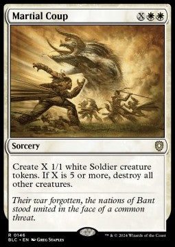 Martial Coup - Commander: Bloomburrow (Rare) [BLC-146] Hauptbild