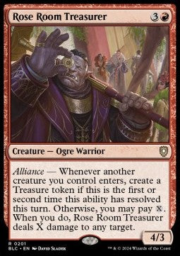 Rose Room Treasurer - Commander: Bloomburrow (Rare) [BLC-201] Imagen principal del producto